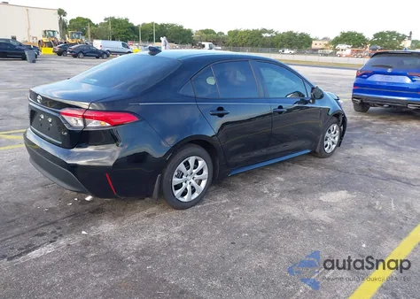 2025 Toyota Corolla Le from USA, damaged, VIN 5YFB4MDE7SP286769